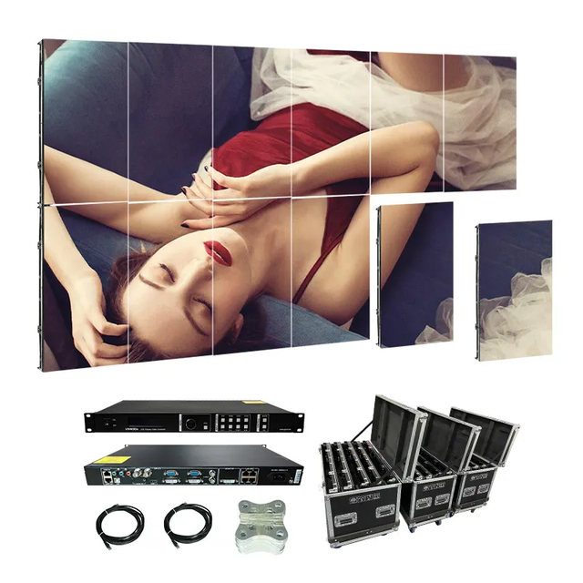 Outdoor P2.6 P2.9 P3.91 IP65 LED Stage Rental Screen with High Brightness for Concerts Weddings Retail Stores & Animation