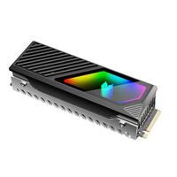 Computadora de escritorio M2 Enfriador de unidad de estado sólido 2280 Disipador de calor M.2 NVME Conducción de calor de latón Chaqueta de disco duro de gran volumen de aire