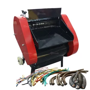 Hot Koop Afval Koperdraad Recycling Machine Gebruikt Aluminium Kabel Peeling Strippen Machine