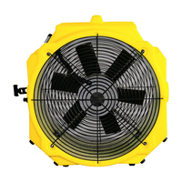 AIRGURU 1/4HP 4000CFM ventilateur de sol multi-air 2 vitesses ETL CE SAA ventilateur à flux axial gfci empilable avec support pour restauration
