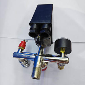 Compressor De Ar Pressão 90-120PSI 220V 380V Válvula Interruptor <span class=keywords><strong>Manifold</strong></span> Regulador De Alívio Calibres Suporte De Liga De Alumínio - Product Image 6