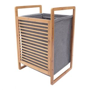 Laundry <b>Hamper</b> <b>Basket</b> Clothes Storage Bucket Organizer <b>for</b> Bathroom Bedroom - Product Image 5