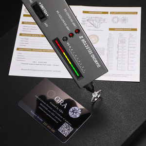 Commercio all'ingrosso di gioielli da sposa fini Bulk 0.5ct 1ct 925 Sterling Silver VVS Moissanite anello di fidanzamento con diamanti per donne ragazze - Product Image 2