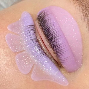 Parche de silicona personalizado para debajo de los ojos, adhesivo, para lifting de pestañas inferiores, almohadilla de silicona para permanente de pestañas, marca privada - Product Image 1