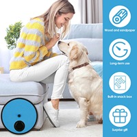 Casse-tête multifonctionnel et écologique pour chien Planche à gratter antidérapante Distributeur de nourriture pour chien en plastique pour couper les ongles des chiens Mangeoire lente