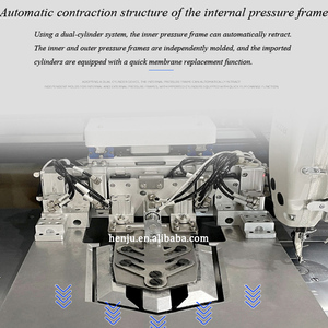 Ampliamente utilizado 311 Brother Head <span class=keywords><strong>Auto</strong></span> Denim Jeans tela gruesa Pocket Setter Cucire costura computadora máquina de coser - Product Image 4