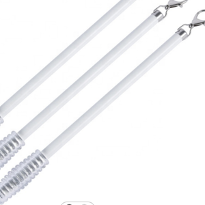 <span class=keywords><strong>Bastone</strong></span> per Tende da Hotel, Asta Bianca da 12mm per Decorazione Finestre - Product Image 1