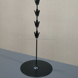 Winsondisplay Retail <b>Display</b> Strips Hanging Merchandise Snacks Metal <b>Display</b> Clips with 12 Spring <b>Hooks</b> Easy Installation - Product Image 4