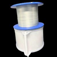 Fibre optique nue G657A2 résistante aux plis, monomode 125μm, matière première pour la fabrication de câbles à fibres optiques