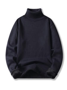 Новый стиль, модная классическая одежда для папы среднего возраста с квадратным сопротивлением морщинам, трикотаж с круглым вырезом, деловой джентльмен, мужской свитер - Product Image 2