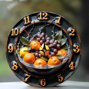 <span class=keywords><strong>Horloge</strong></span> <span class=keywords><strong>en</strong></span> <span class=keywords><strong>bois</strong></span> personnalisée 25x25cm <span class=keywords><strong>avec</strong></span> une construction de style palette <span class=keywords><strong>en</strong></span> <span class=keywords><strong>bois</strong></span> recyclé - Product Image 2