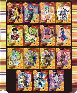 Cartes de <span class=keywords><strong>collection</strong></span> Phantom Card <span class=keywords><strong>Dragon</strong></span> Balls <span class=keywords><strong>Z</strong></span>, personnages classiques, édition limitée DBZ Goku Vegeta, cartes à jouer, cadeau anime, jouets - Product Image 2