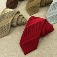 3D Plissee Seiden krawatten für Männer Solid Business Krawatte Custom Plain Natural Folding Stoff Hochwertige Seide Custom Krawatte