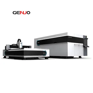 고속 1500W 2000W 3000W 판금 스테인레스 스틸 CNC 섬유 레이저 절단기 폐쇄 디자인