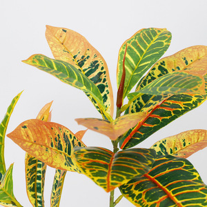 ต้นไทรประดิษฐ์หลากสี หลายขนาด สมจริงสูง ตกแต่งบ้าน ต้นไม้ปลอมในร่ม วัสดุพลาสติก - Product Image 2