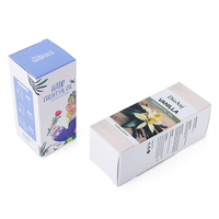 Boîtes rigides en papier enduit Ecoprint personnalisées pour l'emballage de sérum pour les joues et d'huile essentielle, matériaux recyclés, carton blanc