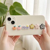 Breloques personnalisées en PVC pour coques de téléphone, vente en gros, breloques mignonnes en forme d'aliments, accessoires de décoration pour coques de téléphone, OEM ODM