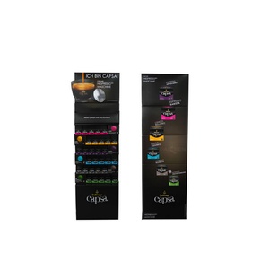 Expositor de Cartón Plegable Ecológico Personalizado, Estante de Papel Corrugado para Piso, para Tiendas de Alimentos - Product Image 2