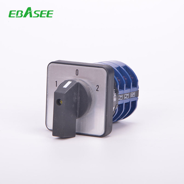 Changeover Switch LW28-32 3 Positions 8 Terminals Universal Rotary Cam Selector Latching Switches 660V 32A