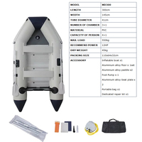 Kayak gonflable épais, personnalisé, bateau de pêche, pour 2/3/4 personnes, vente en gros