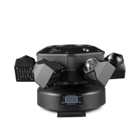 Ventes directes d'usine 6 pièces soucoupe volante fantôme 4in1 lumière Laser LED 150W RGBW effet stroboscopique