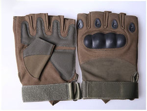 Luvas táticas protetoras ao ar livre, alta qualidade, venda quente, para área externa, luvas sem dedos - Product Image 3