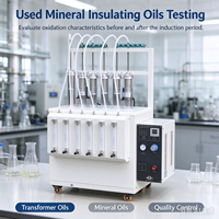 Caractéristiques d'oxydation du testeur d'huiles minérales inhibées