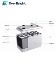 Batterie au plomb-acide 12V 100Ah scellée sans entretien pour système d'énergie solaire, UPS et alimentation de secours