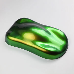 Polvo de pigmento de efecto óptico nacarado camaleón con cambio de color personalizado para revestimiento de pintura de vehículos y proyectos de cuero - Product Image 2