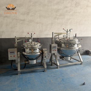 Autocuiseur Électrique Industriel à Double Enveloppe, Cuve Intérieure Isolée à 3 Couches en SUS304, Marmite à Braiser avec Inclinaison Manuelle OEM/ODM - Product Image 5