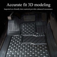 KCTION Nouveauté Vente en gros Accessoires de voiture OEM Tapis de voiture imperméable antidérapant durable pour Toyota Venza OEM Tapis de sol de voiture en PVC 3D
