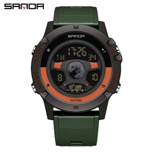 <span class=keywords><strong>Montre</strong></span> Sanda 9024 en forme de <span class=keywords><strong>voiture</strong></span> pour homme, <span class=keywords><strong>montre</strong></span> numérique LED, montres de sport de plein air, montres pour homme étanches, Relogio Masculino - Product Image 6