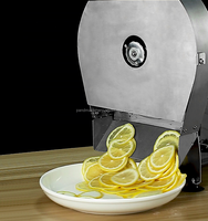 Automatische Fruit Citroen Aardappel Chip Slicer/Kool Shredder/Lotus Wortel Sliver