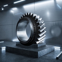 Engrenages hélicoïdaux en acier forgé usinés CNC sur mesure OEM ODM 420, composants de transmission en métal de haute qualité
