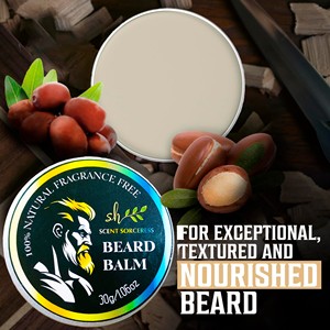 SENHAI Private Label Productos para el <span class=keywords><strong>cuidado</strong></span> de la piel de los hombres Bálsamo de <span class=keywords><strong>barba</strong></span> natural Juego de aceite de <span class=keywords><strong>barba</strong></span> orgánico para hombres Kit de aseo de <span class=keywords><strong>barba</strong></span> Logotipo personalizado - Product Image 2