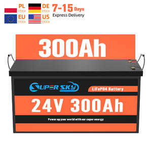 Batería de Litio de 12v 24v, Paquete de Baterías de Iones de Litio de 100ah 200ah 300ah Lifepo4 para Sistemas Solares - Product Image 1