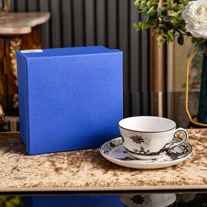 Elegant <b>White</b> Floral Ceramic Dinnerware <b>Set</b> Chinoiserie Style Porcelain Plates Teapot Cup for Home Dining Party - Product Image 4