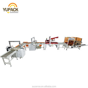 Fully Automatic Carton Box Packing Machine with Carton Erector Sealer Conveyor