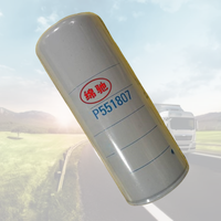 Filter oli mesin produksi Tiongkok kualitas tinggi Filter P551807 Filter oli pelumas untuk truk kerja berat