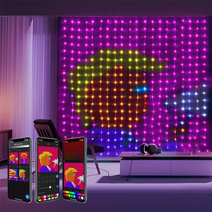 ไฟม่าน LED อัจฉริยะ ไฟประดับตกแต่งแบบสาย RGB สำหรับตกแต่งบ้าน ฉากหลังแบบไดนามิก แขวนได้ วันวาเลนไทน์ <span class=keywords><strong>14</strong></span> <span class=keywords><strong>กุมภาพันธ์</strong></span> 2026 - Product Image 6