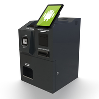 Máquina de Manejo de Efectivo con Software Integrado, Dispositivo de Procesamiento de Billetes y Monedas, Lector de Códigos de Barras, SDK para Conexión a Sistema POS Externo, 10.1 Pulgadas