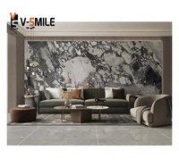 Marbre gris foncé naturel sur mesure pour escalier sol escalier circulaire en marbre intérieur taille personnalisée marches d'escalier carreaux spirale sta