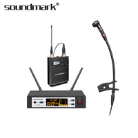 Micrófono de Condensador Cardioide con Cable Soundmark CX-500, Tamaño Pequeño, Conector XLR, Control de Volumen, Batería AA, Cable de Datos, 50-18kHz