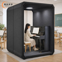 Cabines de bureau insonorisées pour conversations privées, canapé silencieux, cabine de réunion insonorisée pour immeuble commercial, cabine de négociation moderne