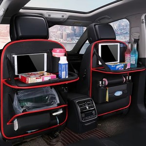 RTS Autos itz hängende Aufbewahrung tasche Rücksitz lehne Organizer Auto Klapptisch - Product Image 5