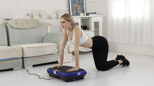 Plateforme de musculation vibrante électrique Premium <span class=keywords><strong>Vibro</strong></span> Shaper, machine de musculation électrique, vibrateur de béton pour usage domestique, unisexe - Product Image 3