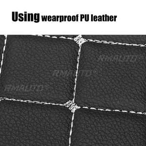 11 pièces Housses de siège auto et coussins de protection en cuir PU pour automobiles, avec coussin lombaire - Product Image 4