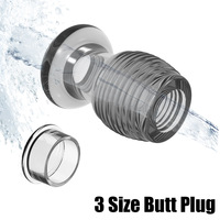Nouveau type de plug anal creux fileté, jouets sexuels pour adultes, pour l'expansion par lavement, confortable et amusant