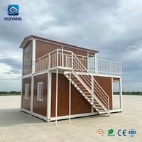 Maison conteneur modulaire préfabriquée de luxe résidentielle portable et détachable du fabricant