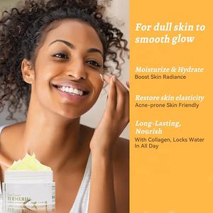 Crème de Jour Éclaircissante au Curcuma et Vitamine C, Hydratant <span class=keywords><strong>Visage</strong></span> Unifiant le Teint, Réduit les <span class=keywords><strong>Taches</strong></span> <span class=keywords><strong>Brunes</strong></span> et l'Hyperpigmentation - Product Image 5